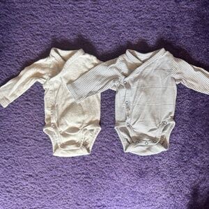 Newborn H&M long sleeve onesies